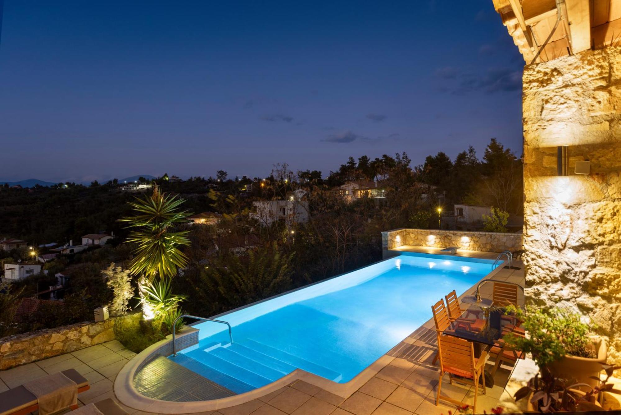 Villa Marrone Splendid Seaview Markopoulon Oropou Dış mekan fotoğraf