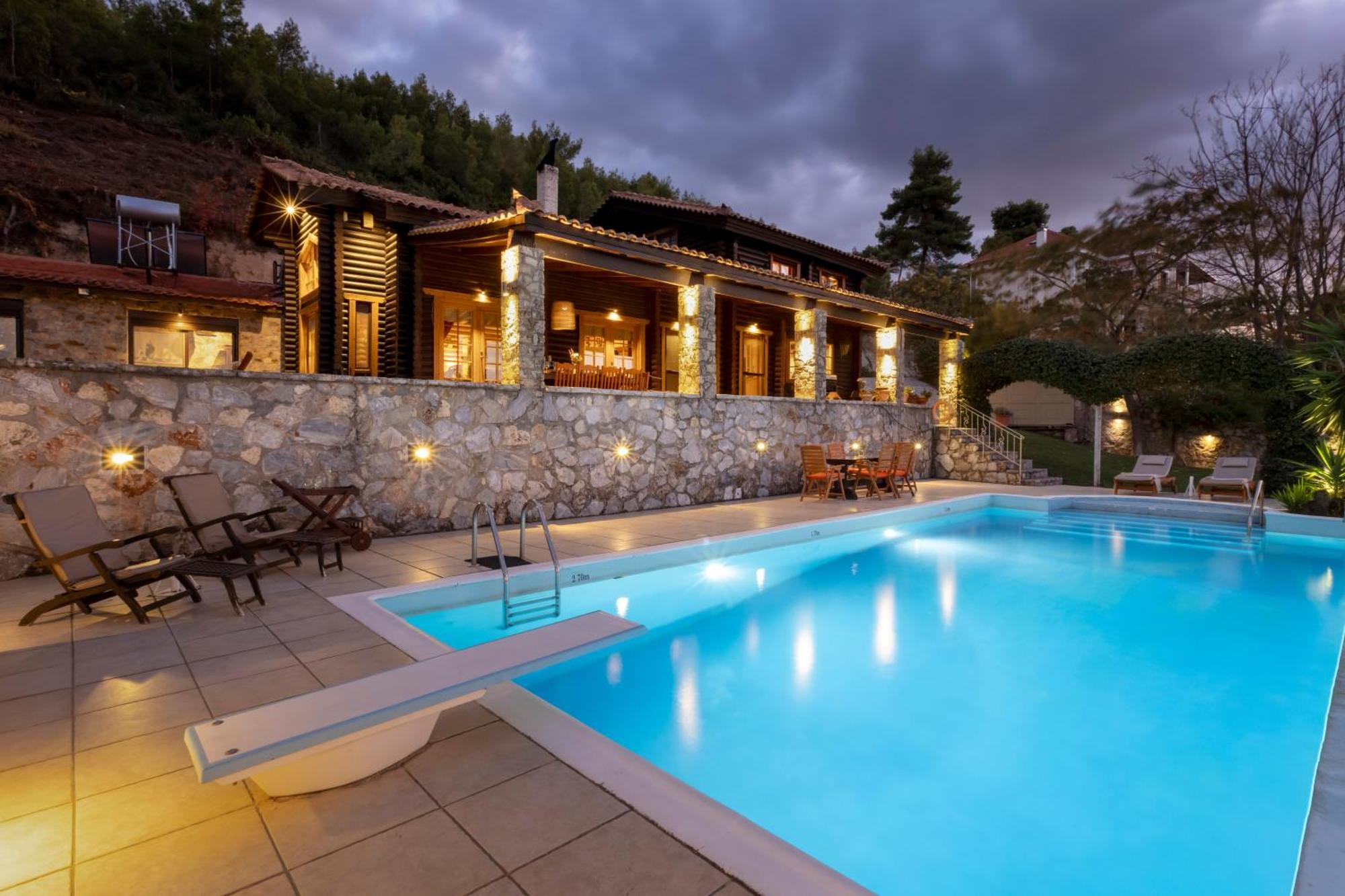Villa Marrone Splendid Seaview Markopoulon Oropou Dış mekan fotoğraf