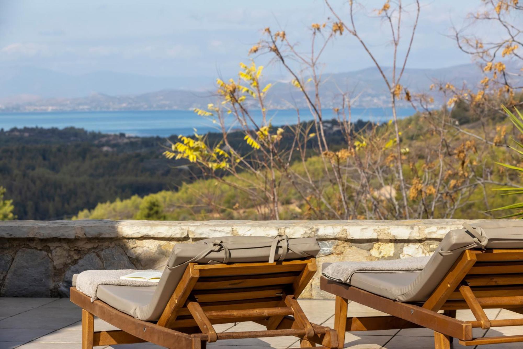 Villa Marrone Splendid Seaview Markopoulon Oropou Dış mekan fotoğraf