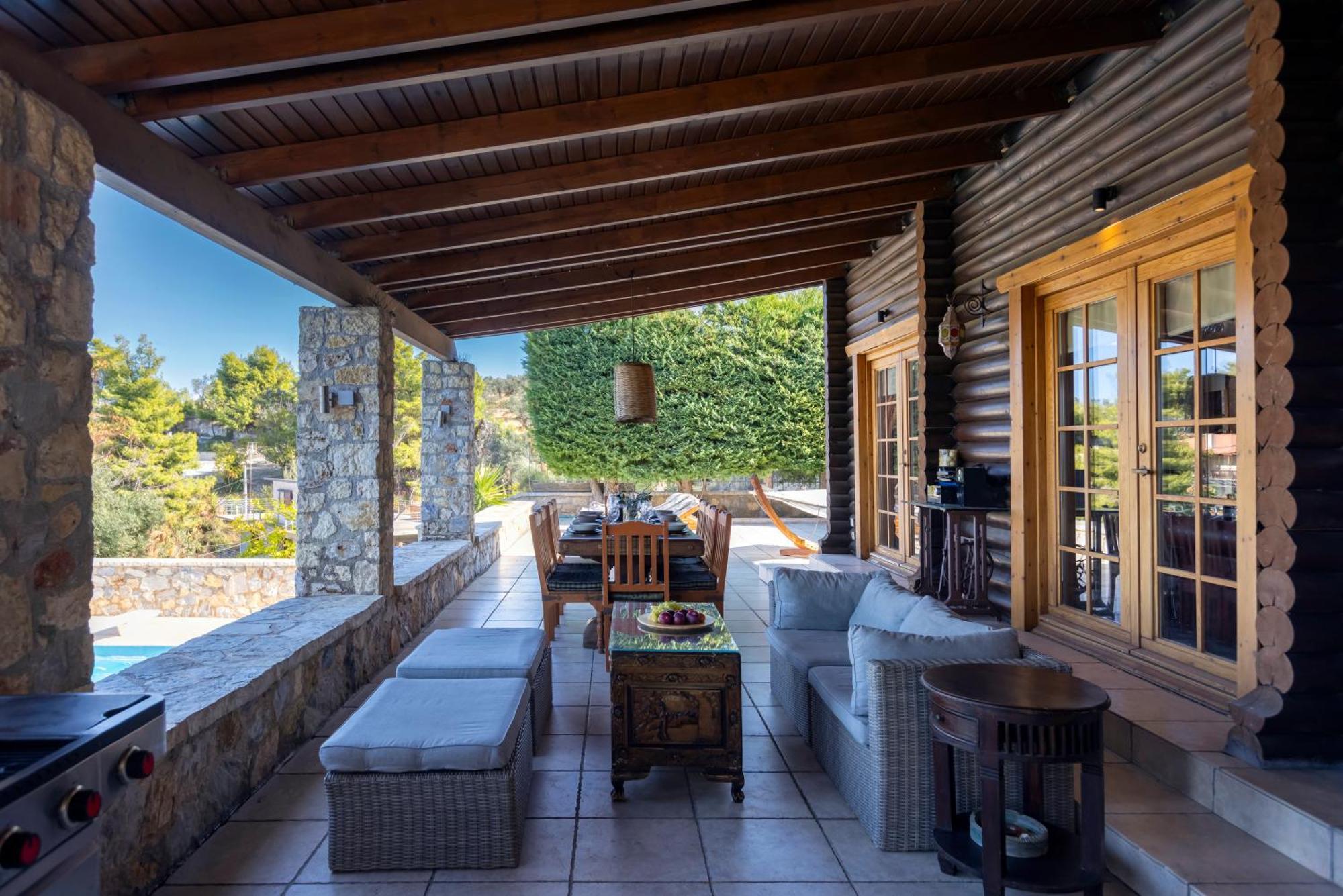 Villa Marrone Splendid Seaview Markopoulon Oropou Dış mekan fotoğraf