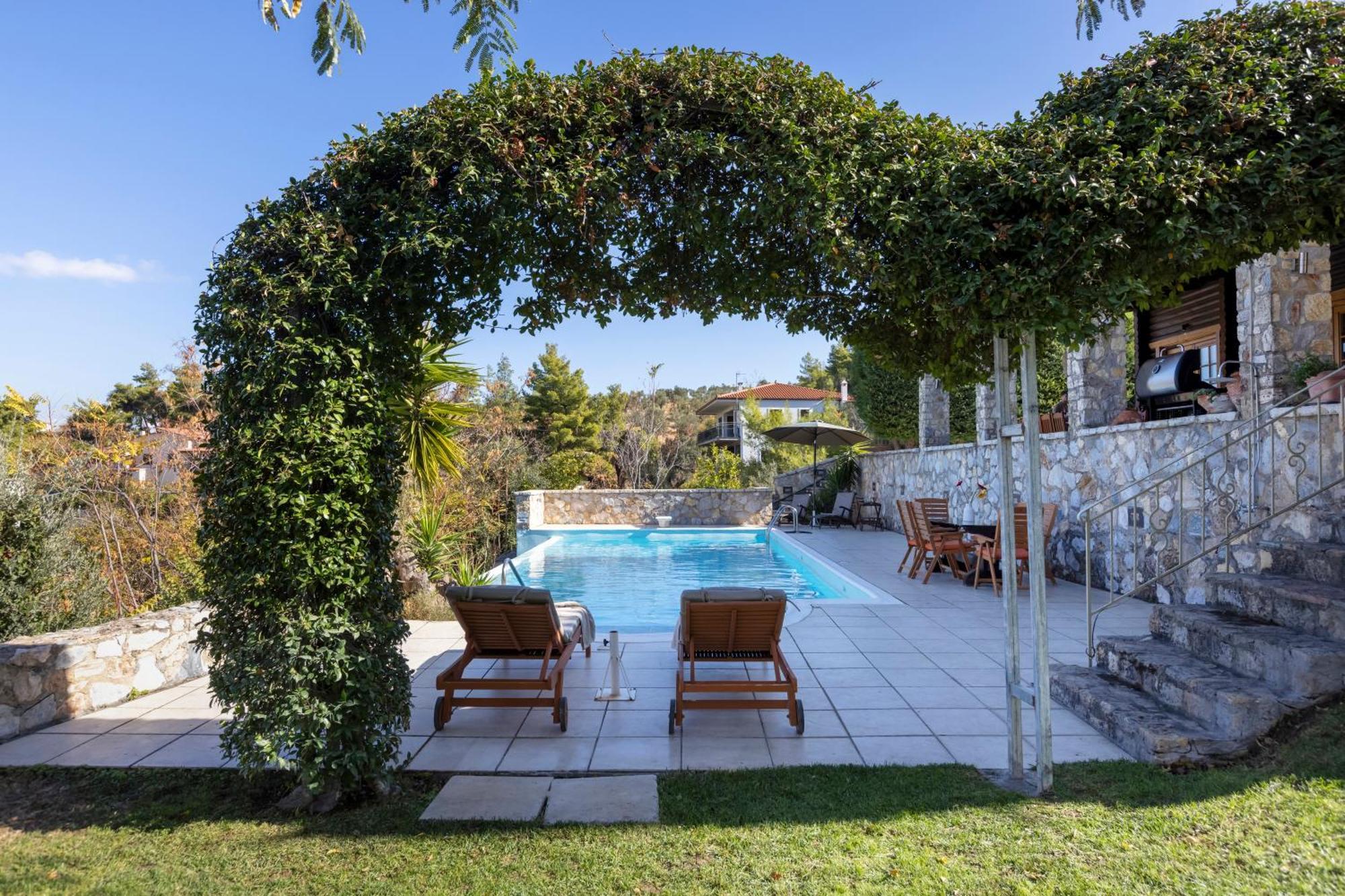 Villa Marrone Splendid Seaview Markopoulon Oropou Dış mekan fotoğraf