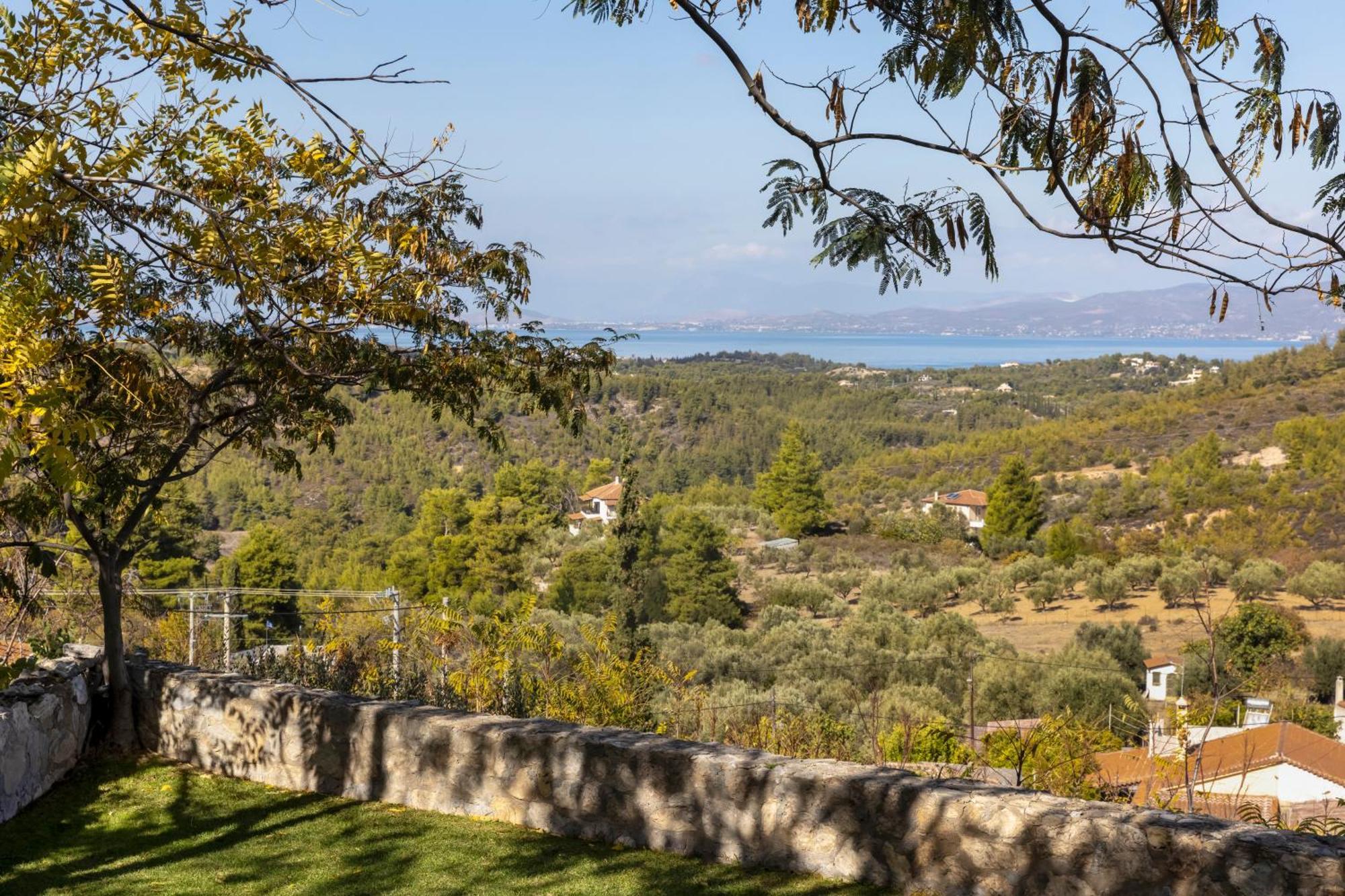 Villa Marrone Splendid Seaview Markopoulon Oropou Dış mekan fotoğraf