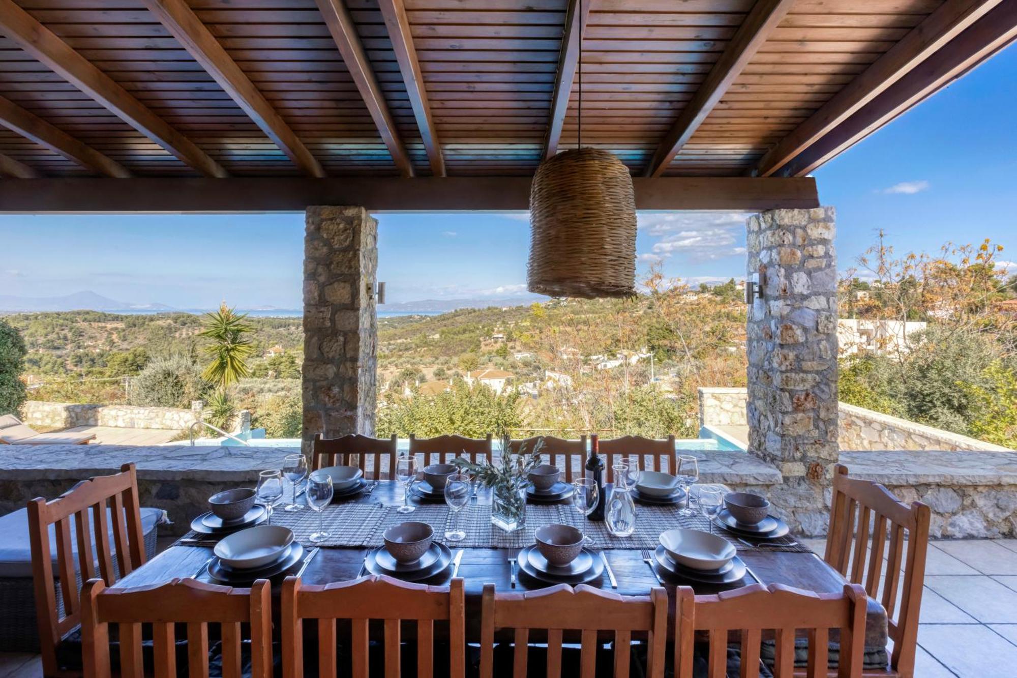 Villa Marrone Splendid Seaview Markopoulon Oropou Dış mekan fotoğraf