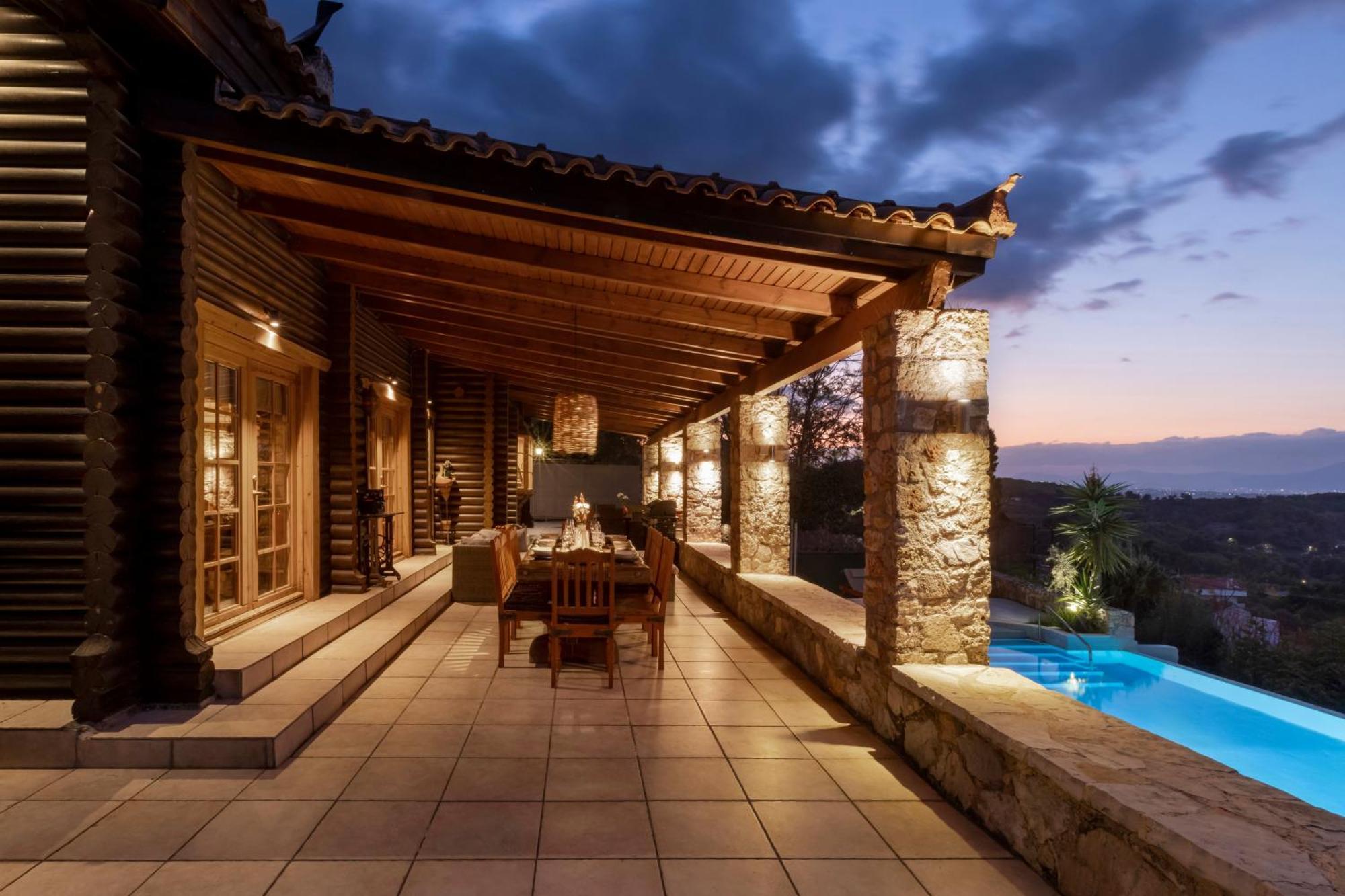 Villa Marrone Splendid Seaview Markopoulon Oropou Dış mekan fotoğraf