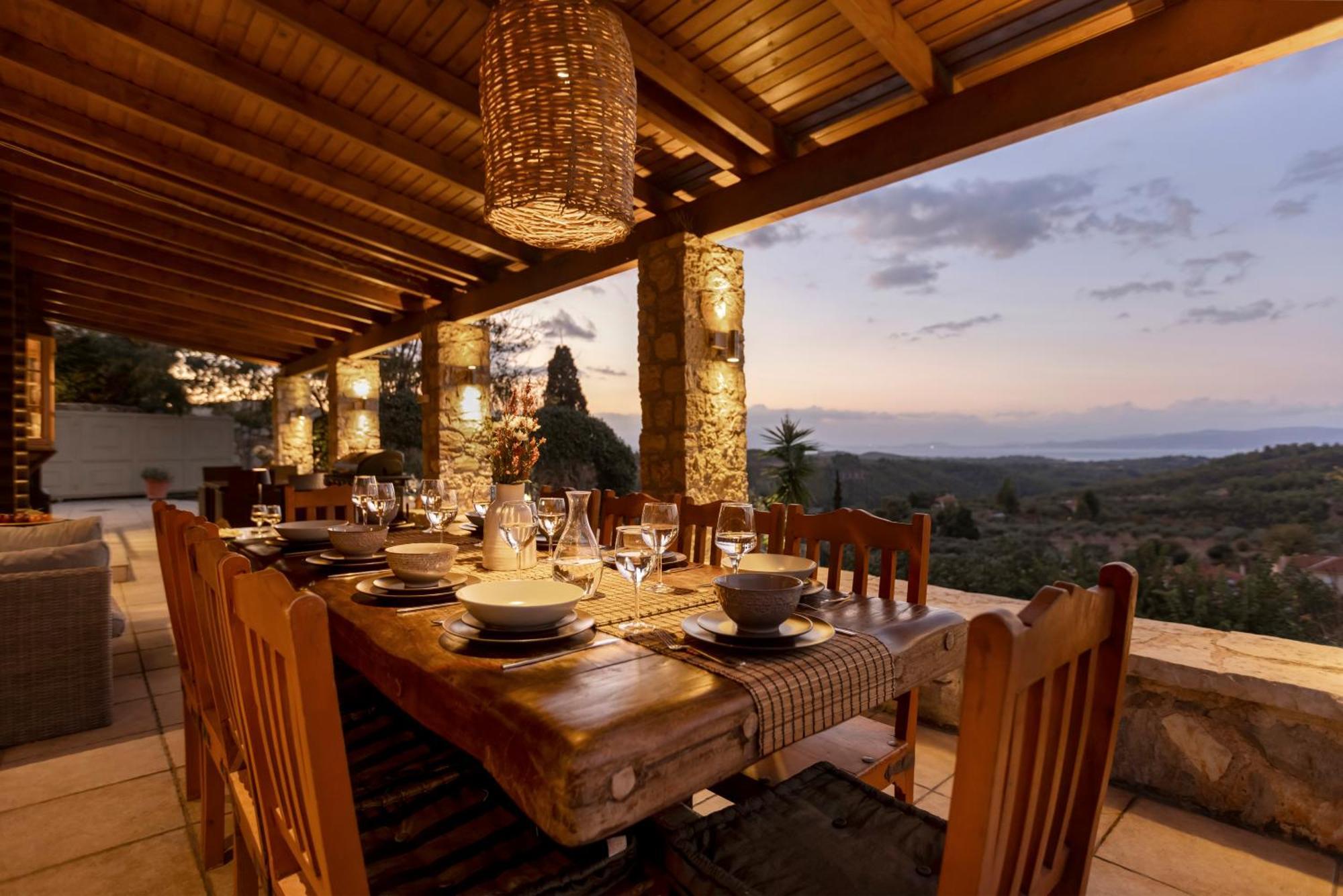 Villa Marrone Splendid Seaview Markopoulon Oropou Dış mekan fotoğraf