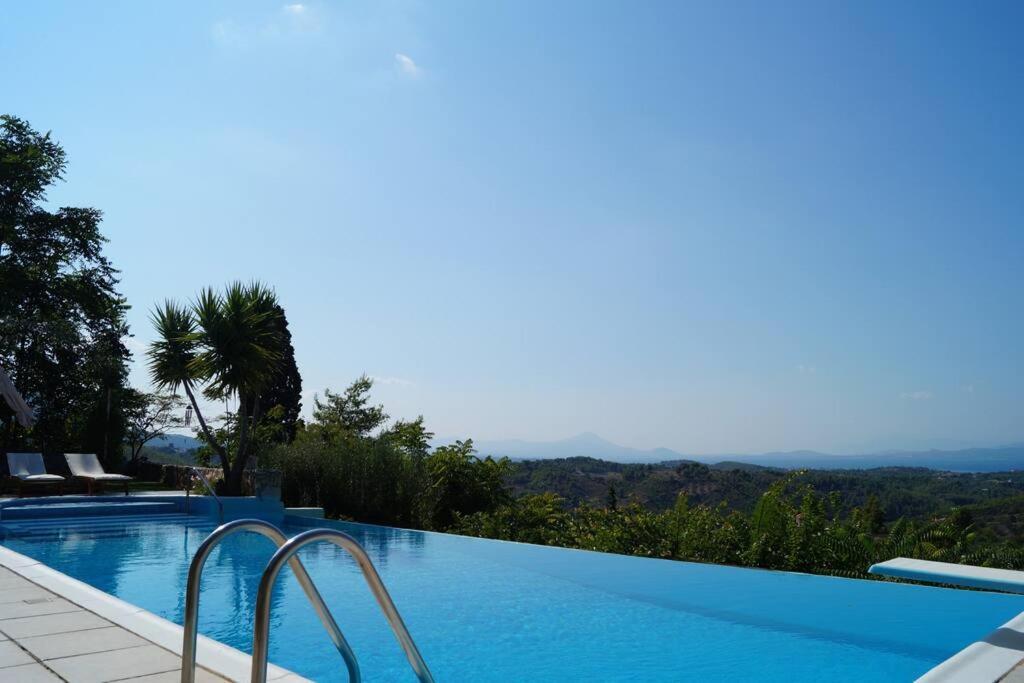 Villa Marrone Splendid Seaview Markopoulon Oropou Dış mekan fotoğraf